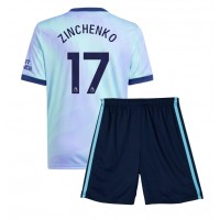 Camisa de time de futebol Arsenal Oleksandr Zinchenko #17 Replicas 3º Equipamento Infantil 2024-25 Manga Curta (+ Calças curtas)